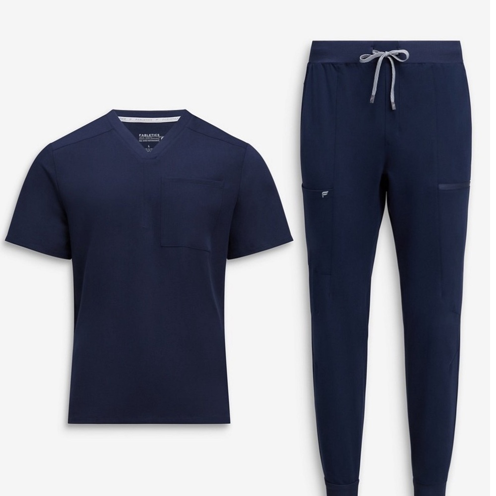 Men’s Fabletics Helix+All Shift Scrub Set